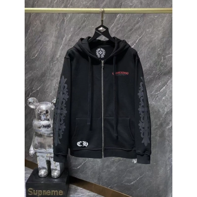 Chrome Hearts Hoodie YL#55 Black 02