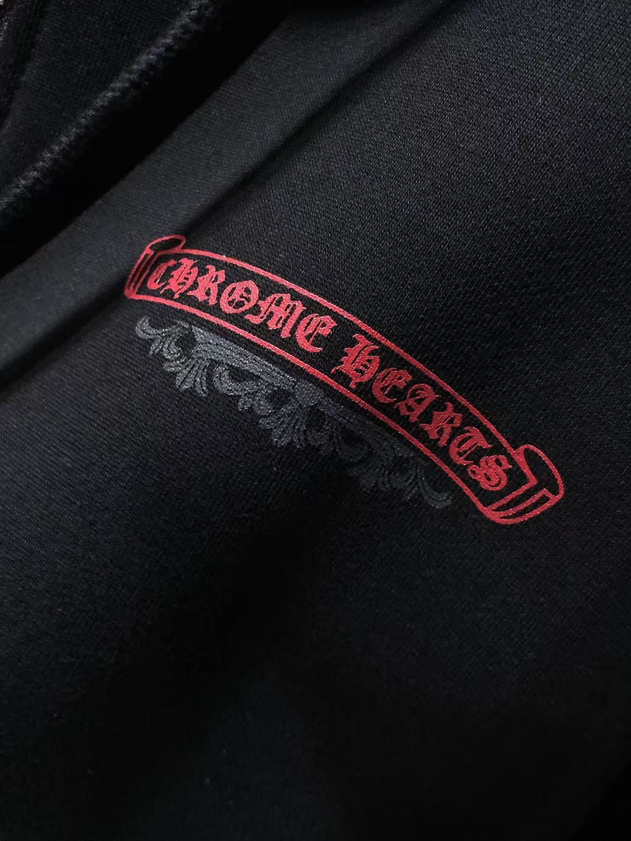 Chrome Hearts Hoodie YL#55 Black