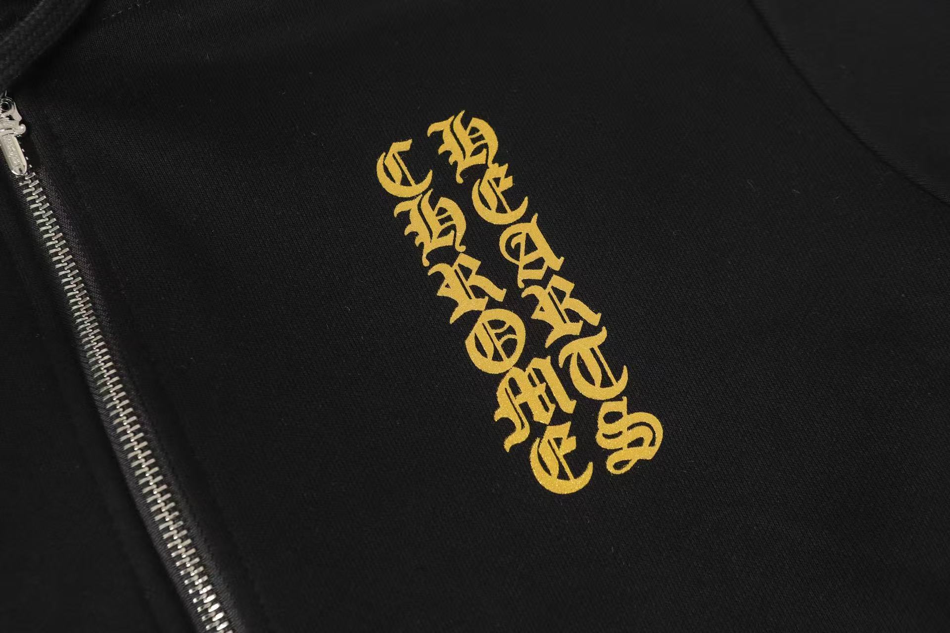 Chrome Hearts Hoodie YL#58 Black