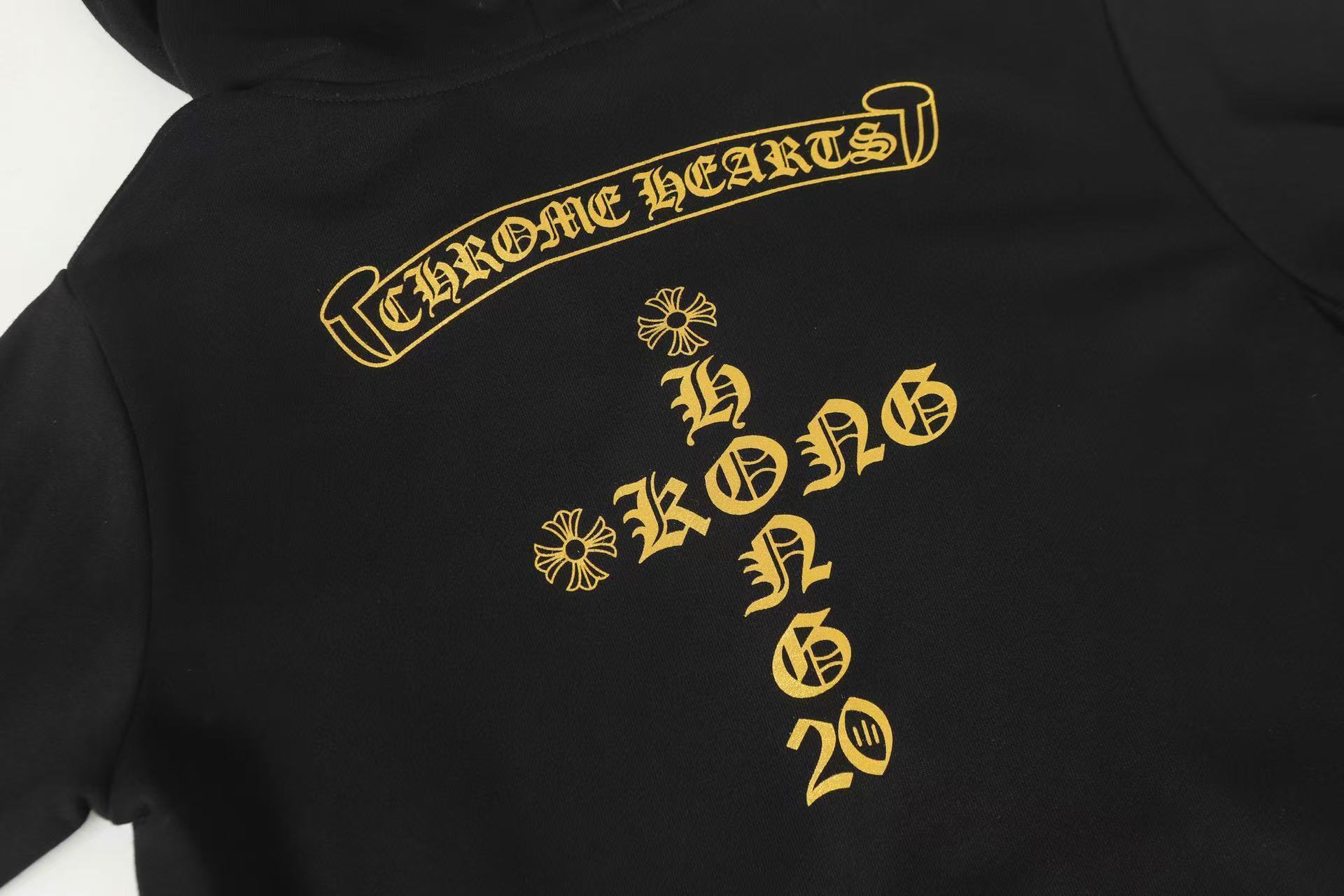 Chrome Hearts Hoodie YL#58 Black