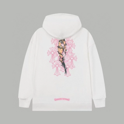 Chrome Hearts Hoodie YL#61 White 01