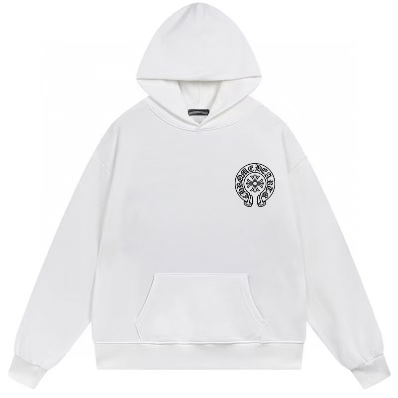 Chrome Hearts Hoodie YL#62 Black/White