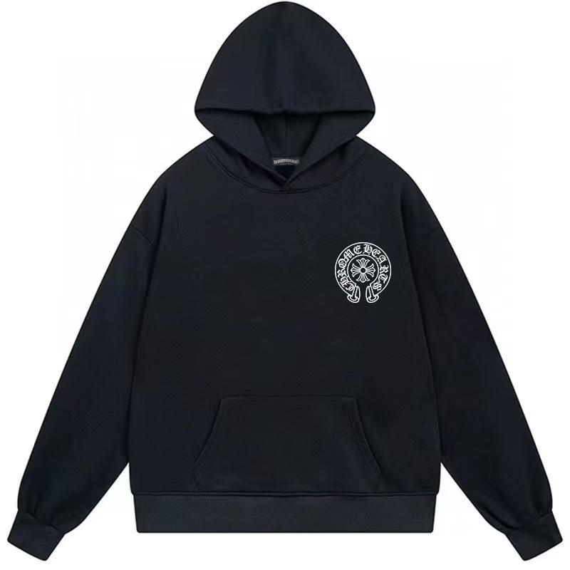 Chrome Hearts Hoodie YL#62 Black/White