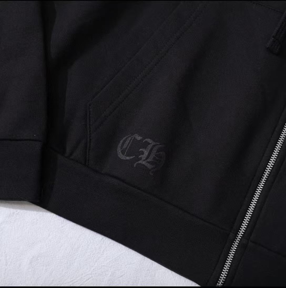 Chrome Hearts Hoodie YL#64 Black