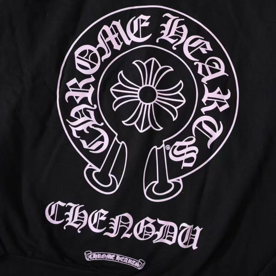 Chrome Hearts Hoodie YL#64 Black