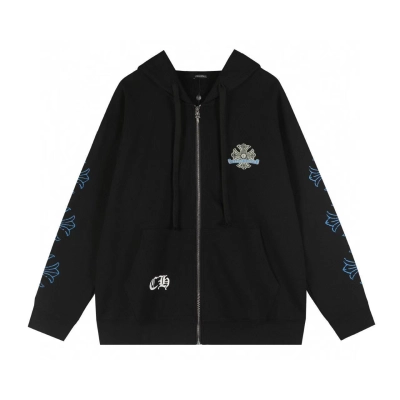 Chrome Hearts Hoodie YL#66 Black 02