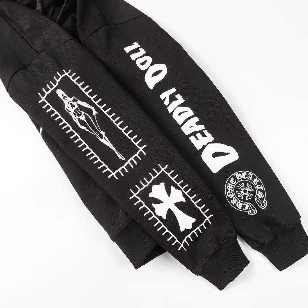 Chrome Hearts Hoodie YL#71 Black