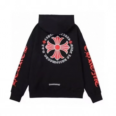 Chrome Hearts Hoodie YL#72 Black/White 01