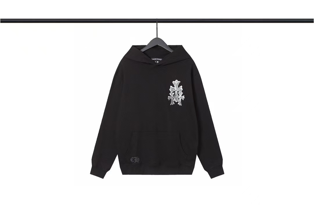 Chrome Hearts Hoodie YL#77 Black