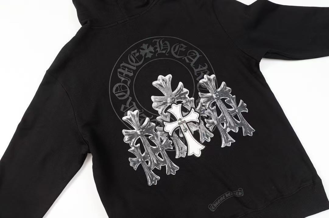 Chrome Hearts Hoodie YL#77 Black