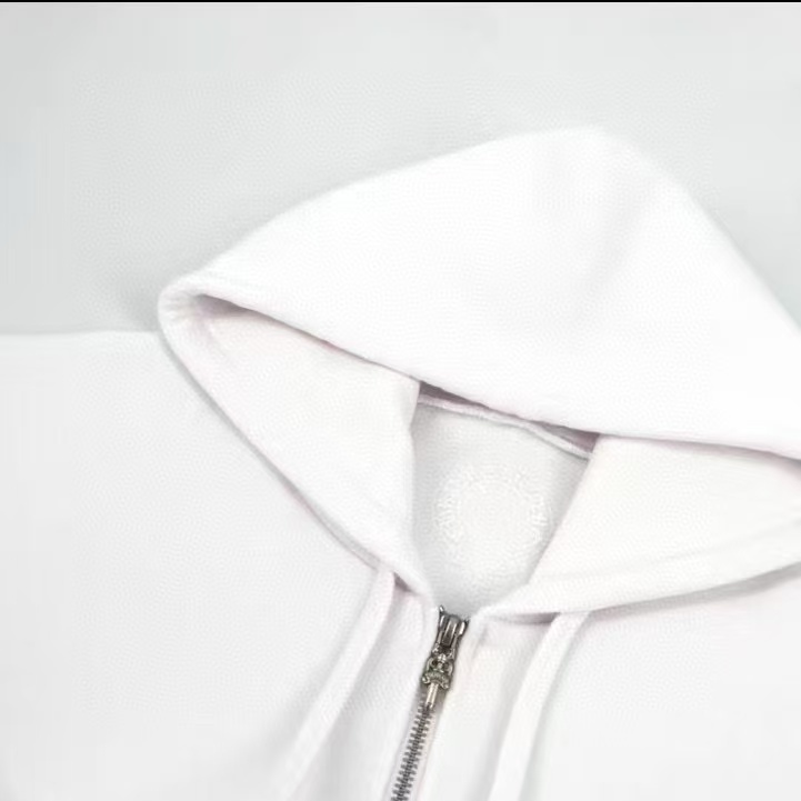 Chrome Hearts Hoodie YL#79 Black/White