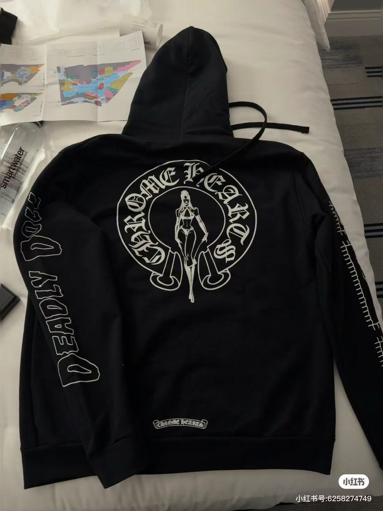 Chrome Hearts Hoodie YL#80 Black