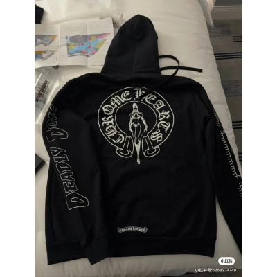 Chrome Hearts Hoodie YL#80 Black 01