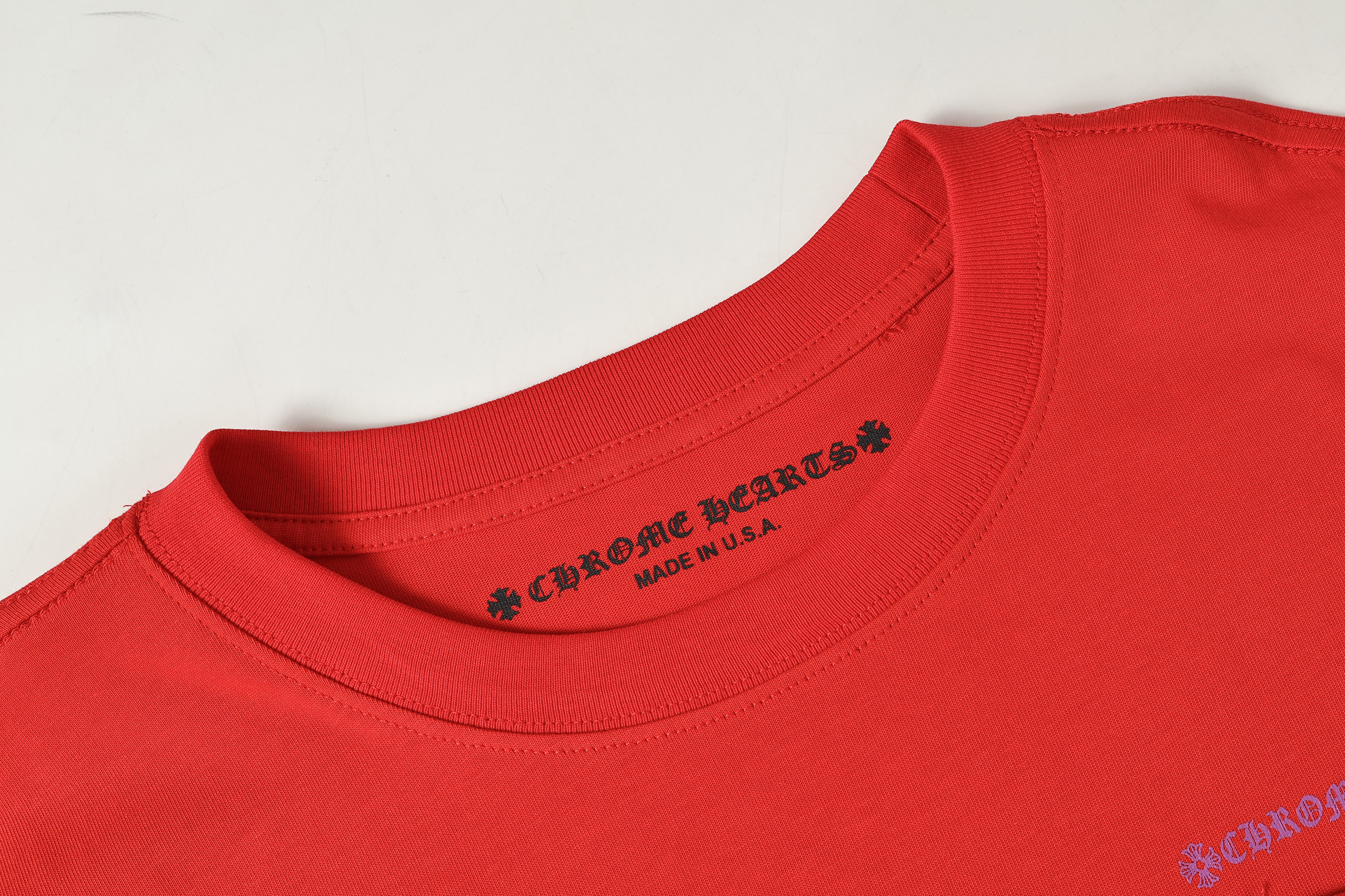 Chrome Hearts T-shirt YL#2218 Red