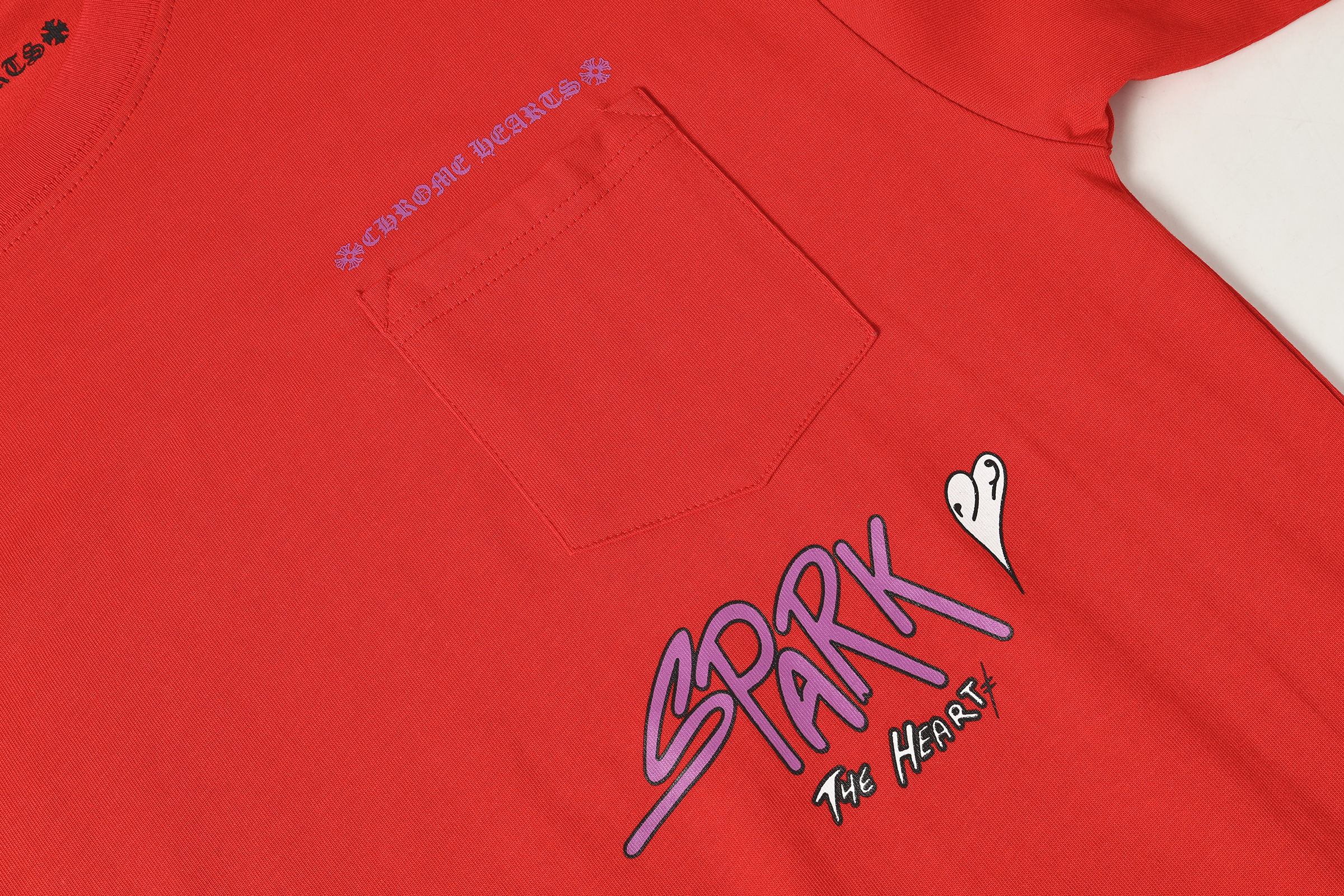 Chrome Hearts T-shirt YL#2218 Red