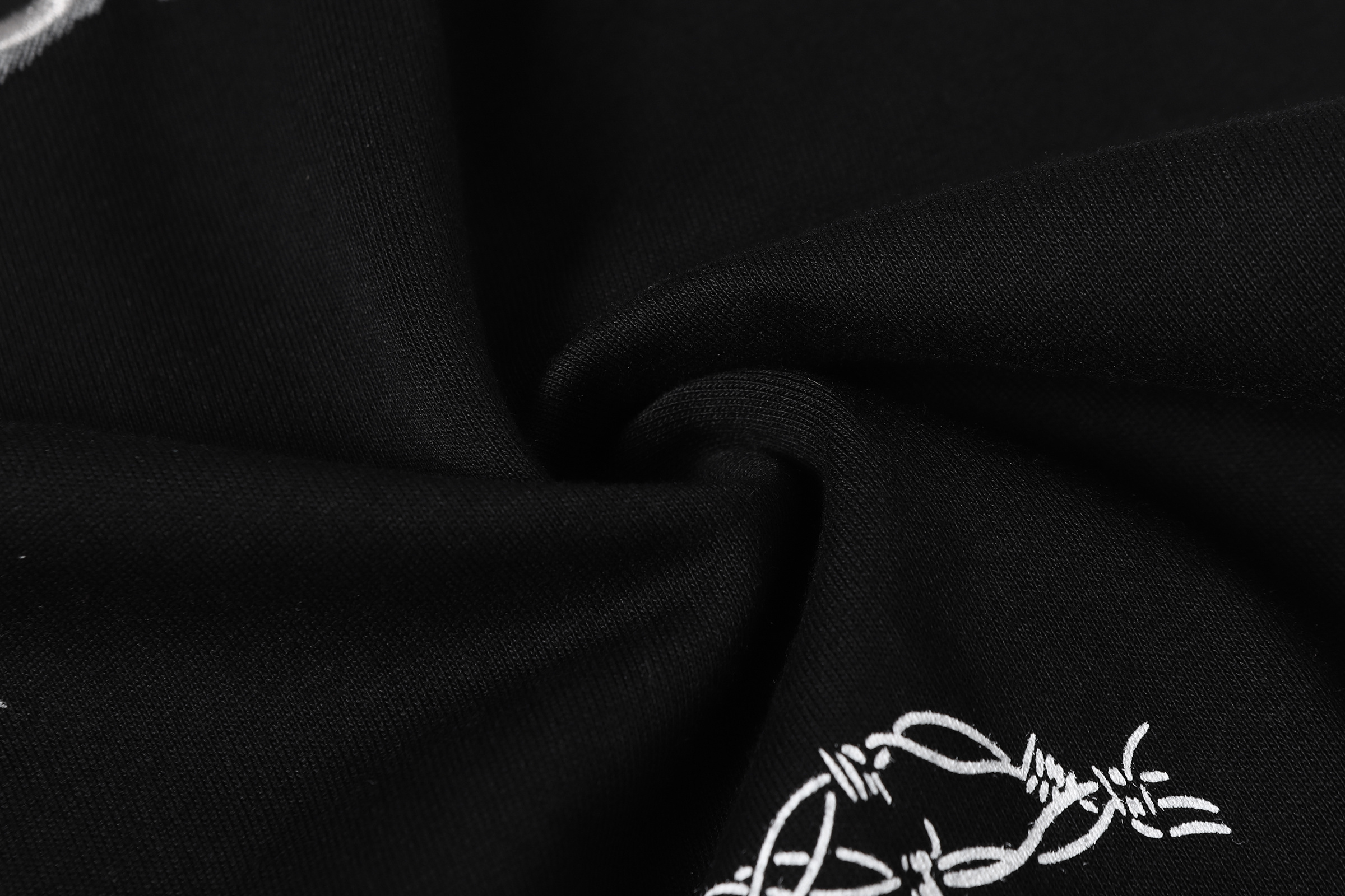 Chrome Hearts T-shirt YL#2234 Black/White