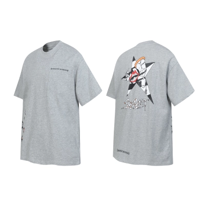 Chrome Hearts T-shirt YL#2236 Gray 01
