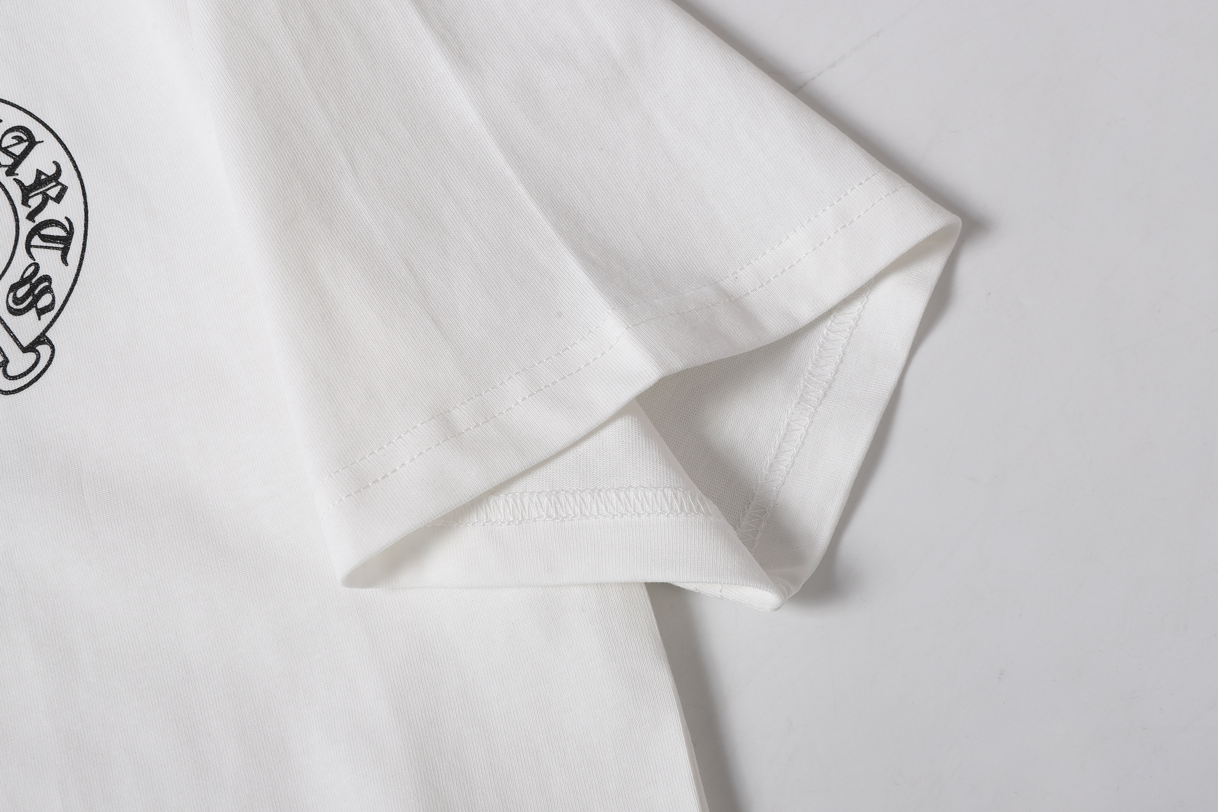 Chrome Hearts T-shirt YL#2238 Black/White Glow-in-the-Dark