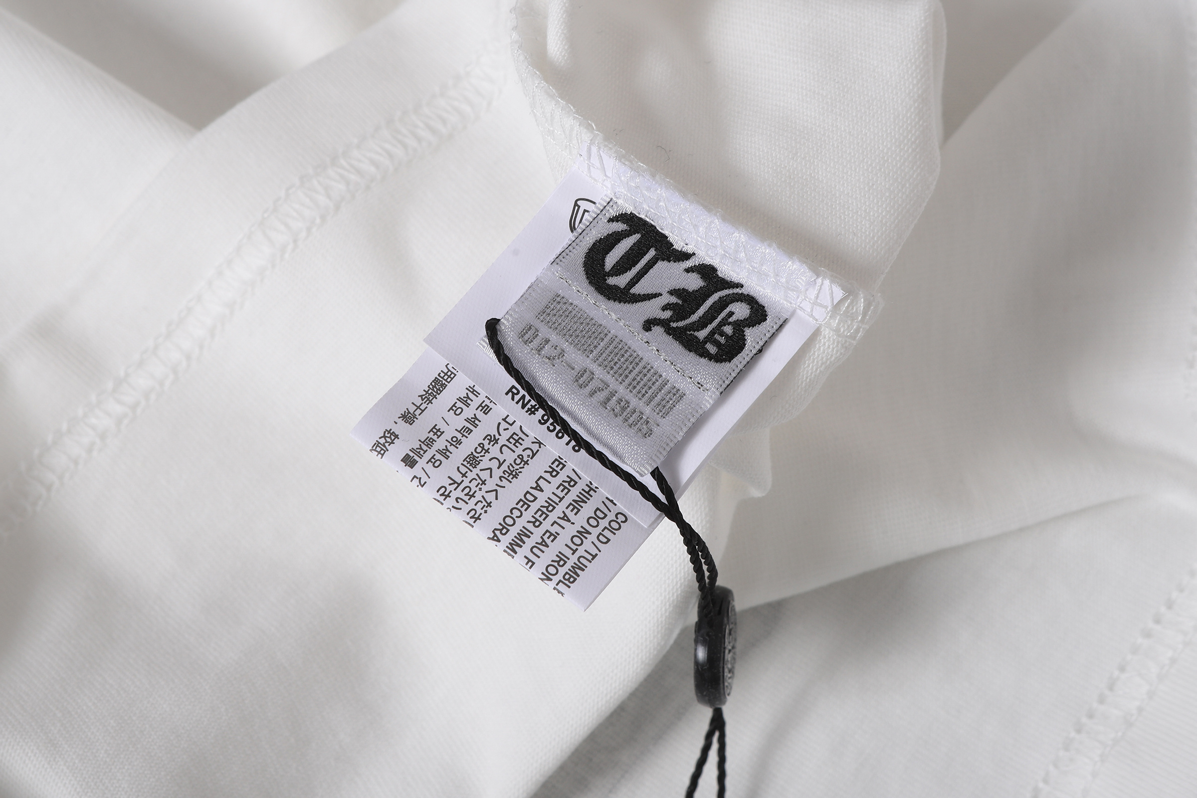 Chrome Hearts T-shirt YL#2238 Black/White Glow-in-the-Dark