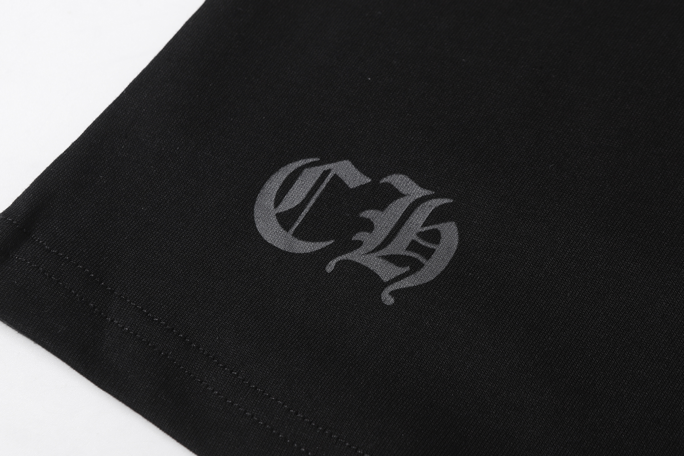 Chrome Hearts T-shirt YL#2238 Black/White Glow-in-the-Dark