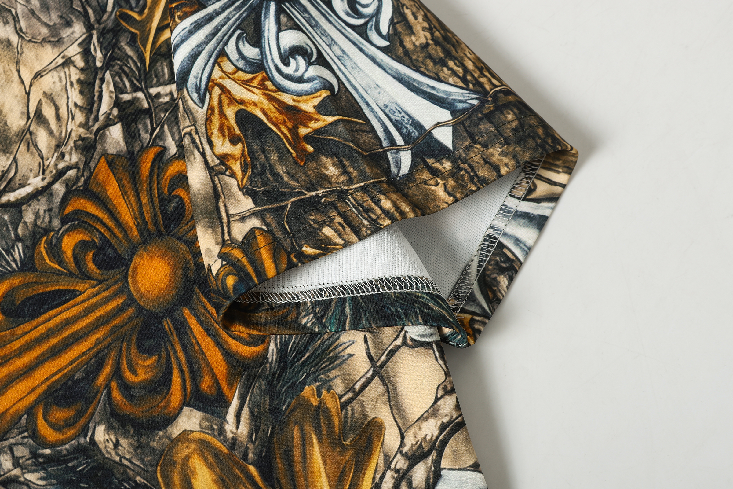 Chrome Hearts Nocta Real Tree Horseshoe T-shirt YL#2241