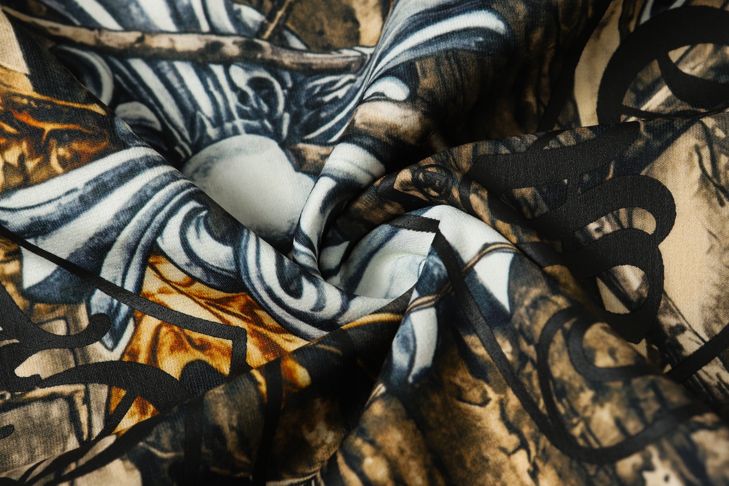 Chrome Hearts Nocta Real Tree Horseshoe T-shirt YL#2241