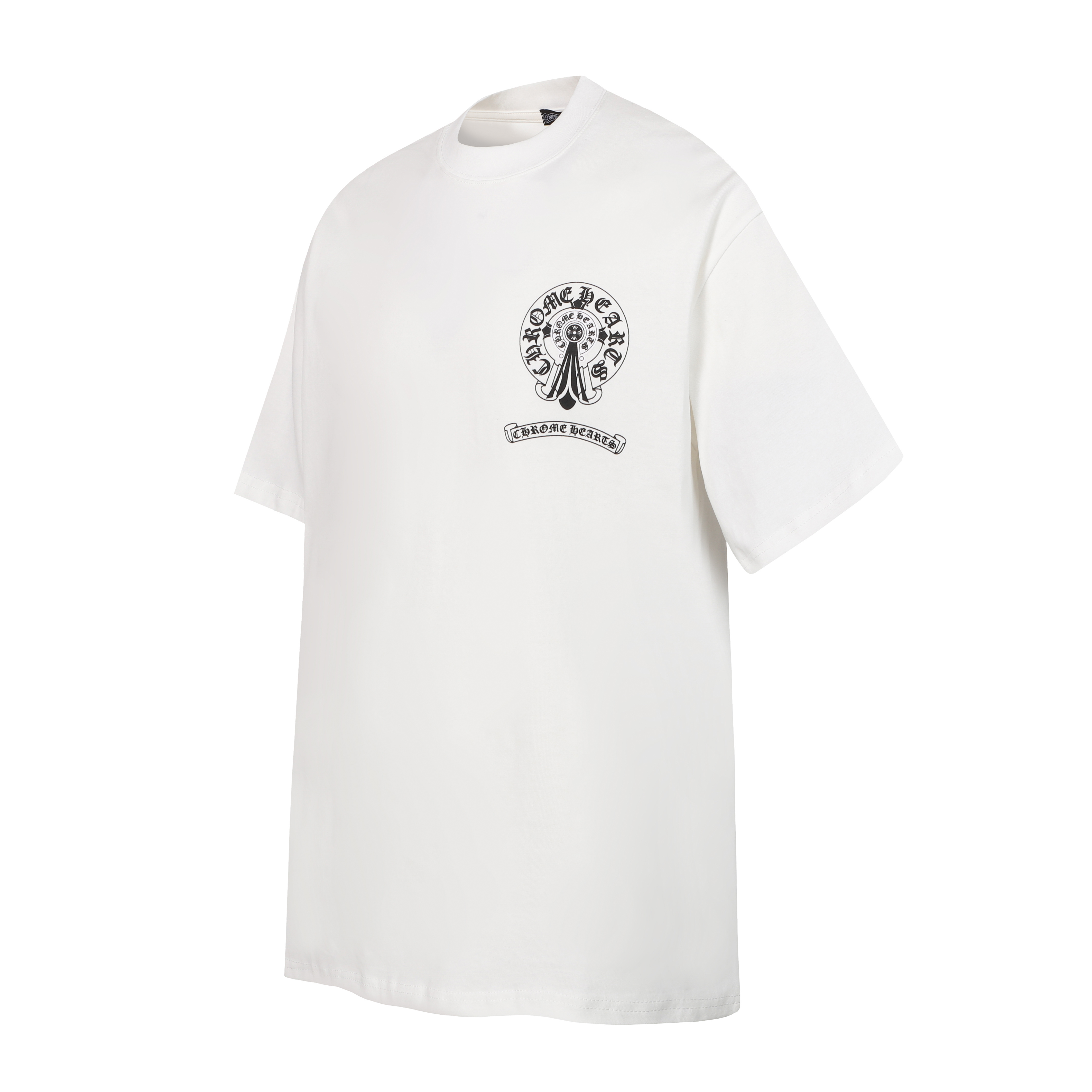 Chrome Hearts T-shirt YL#2256 Black/White