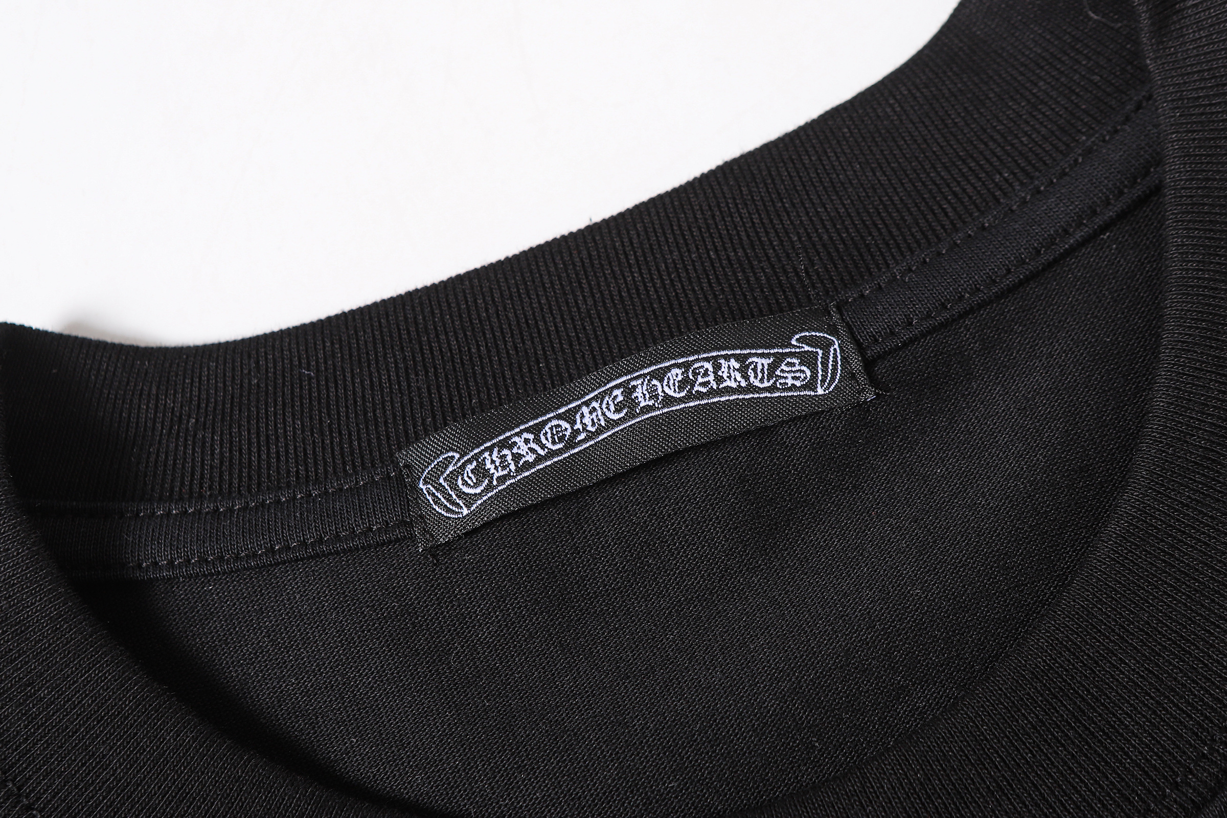 Chrome Hearts T-shirt YL#2256 Black/White