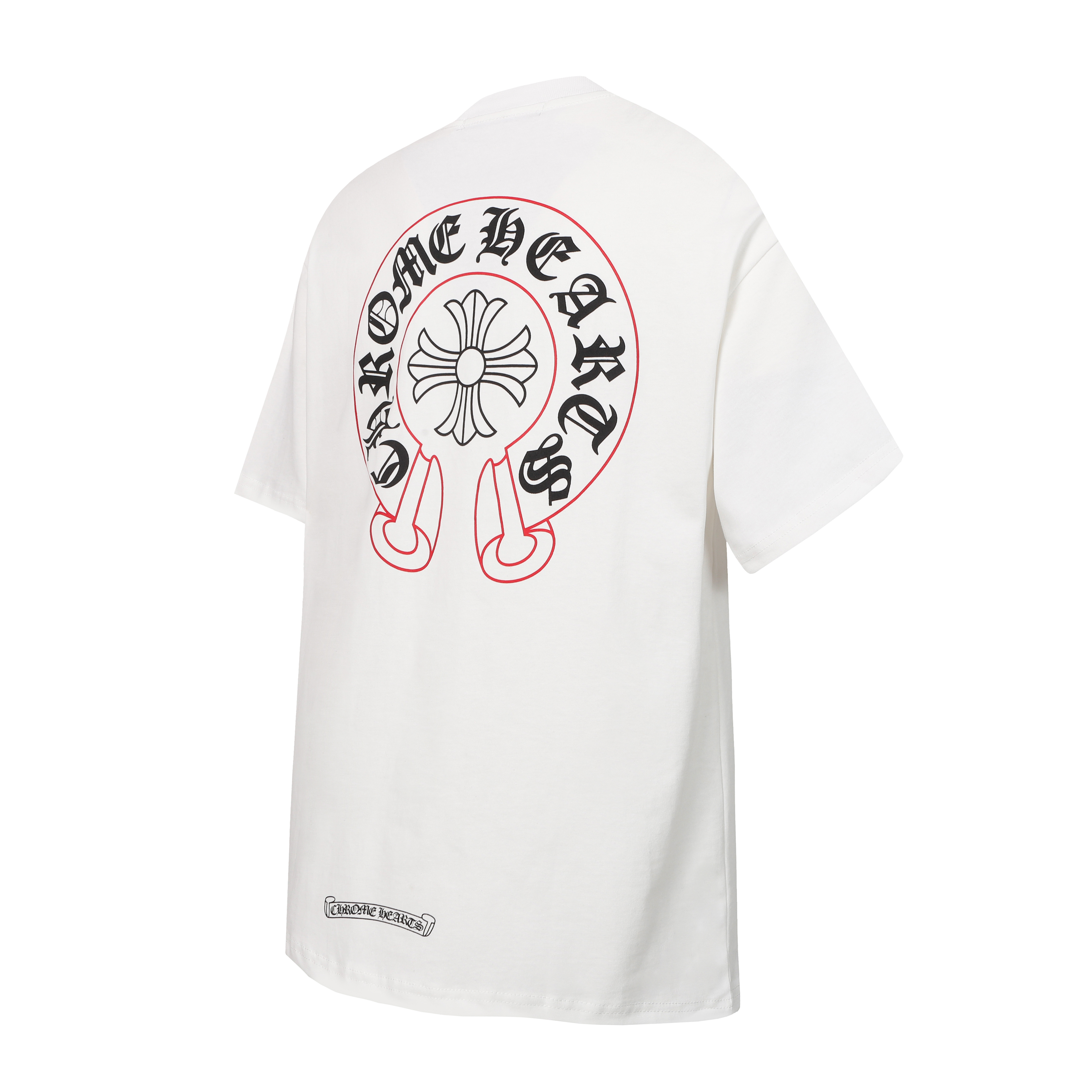 Chrome Hearts T-shirt YL#2257 Black/White