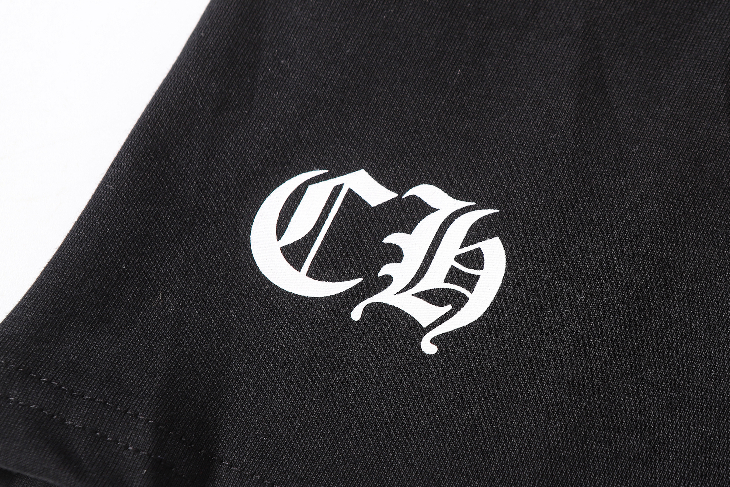 Chrome Hearts T-shirt YL#2257 Black/White