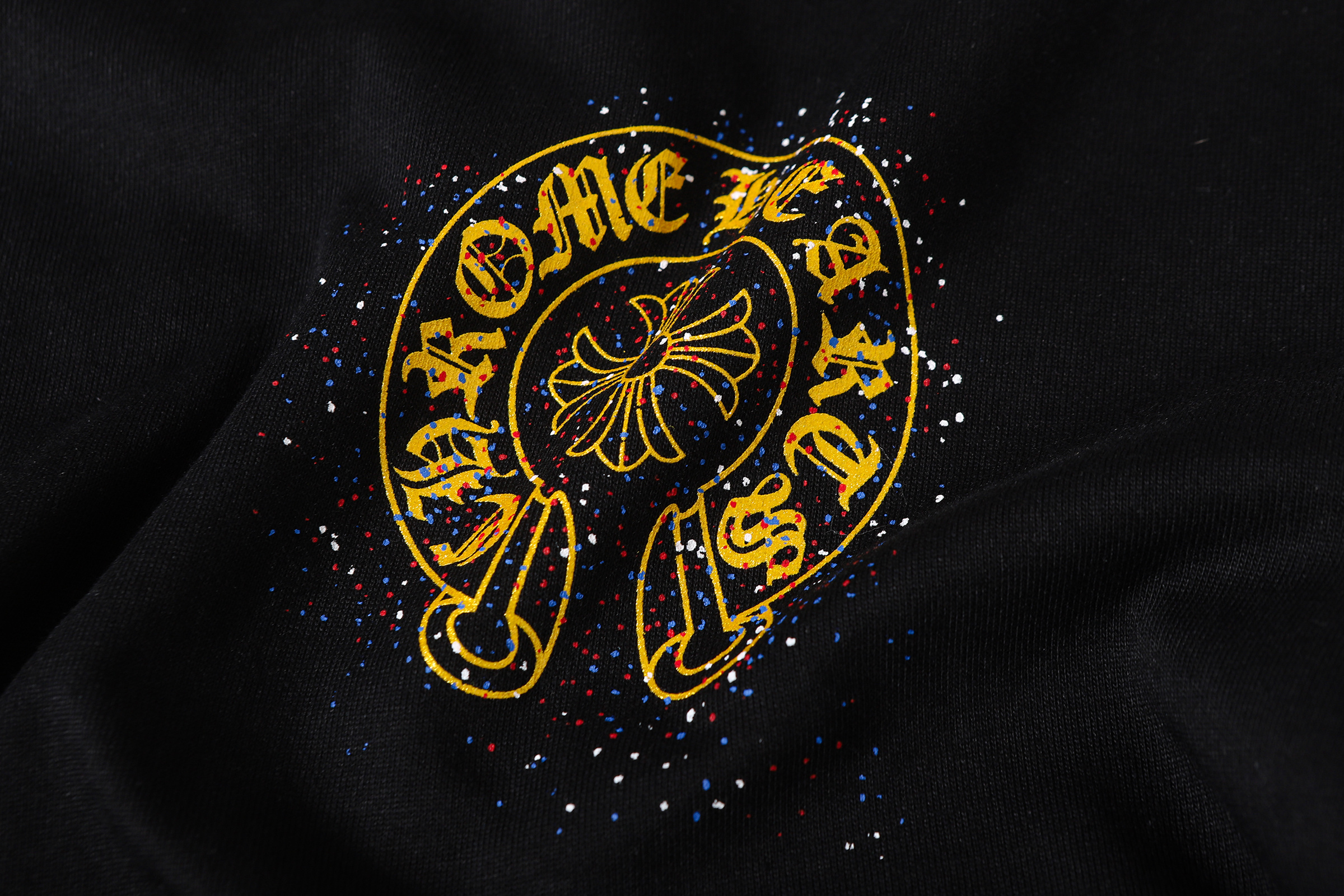 Chrome Hearts T-shirt YL#2264 Black/White