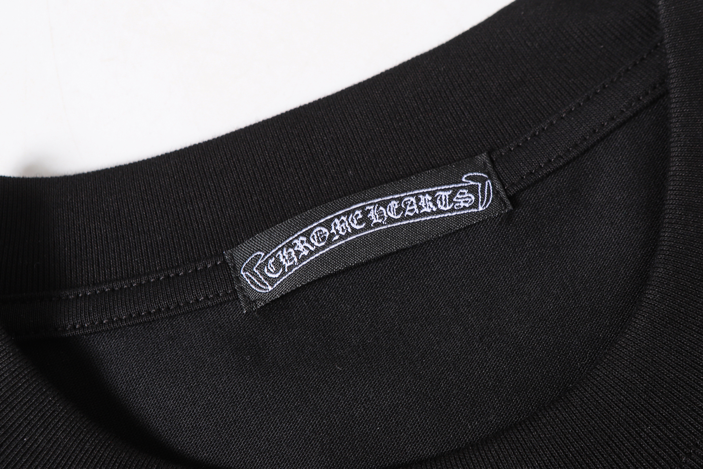 Chrome Hearts T-shirt YL#2264 Black/White