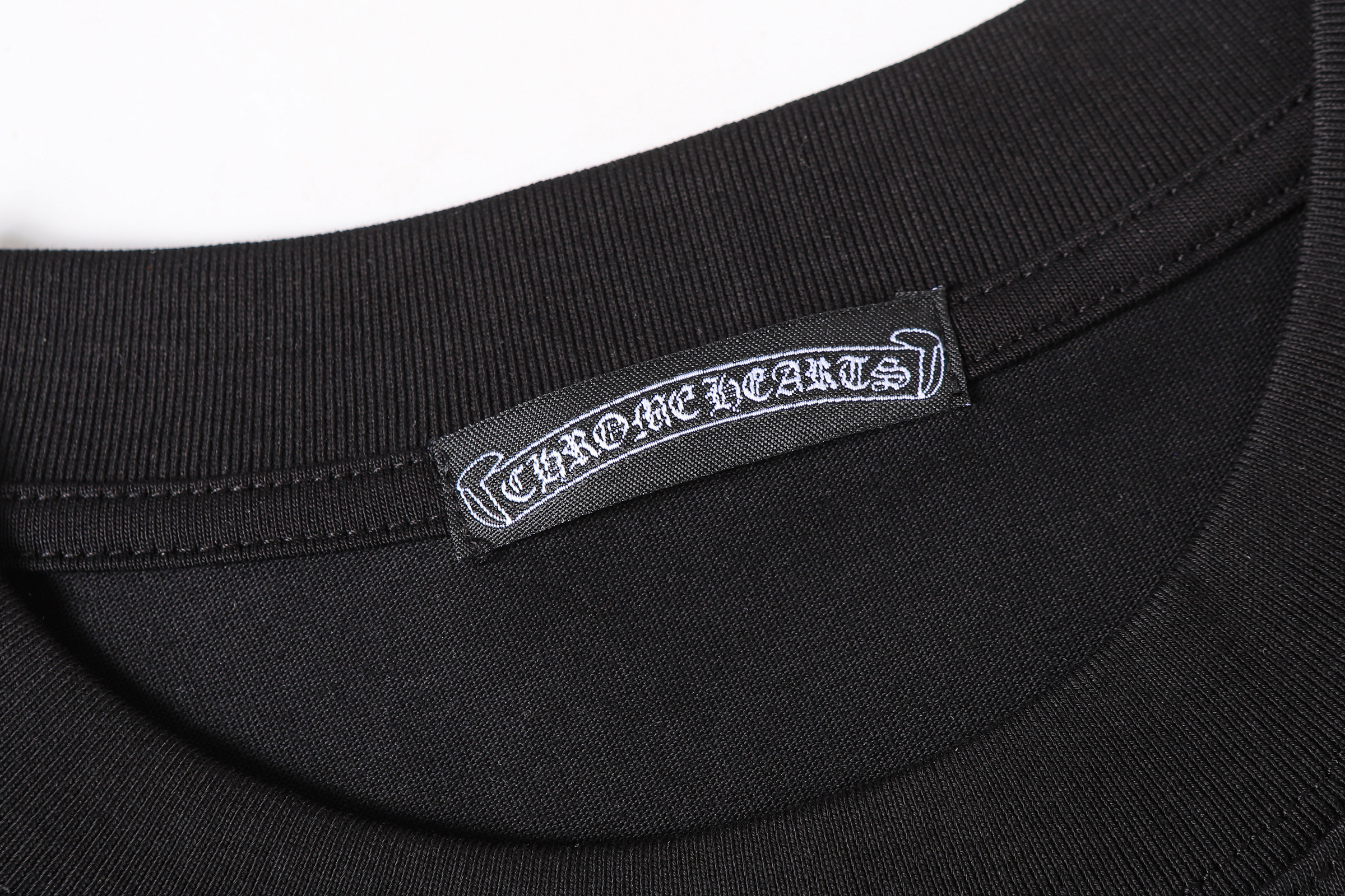 Chrome Hearts T-shirt YL#2269 Black/White