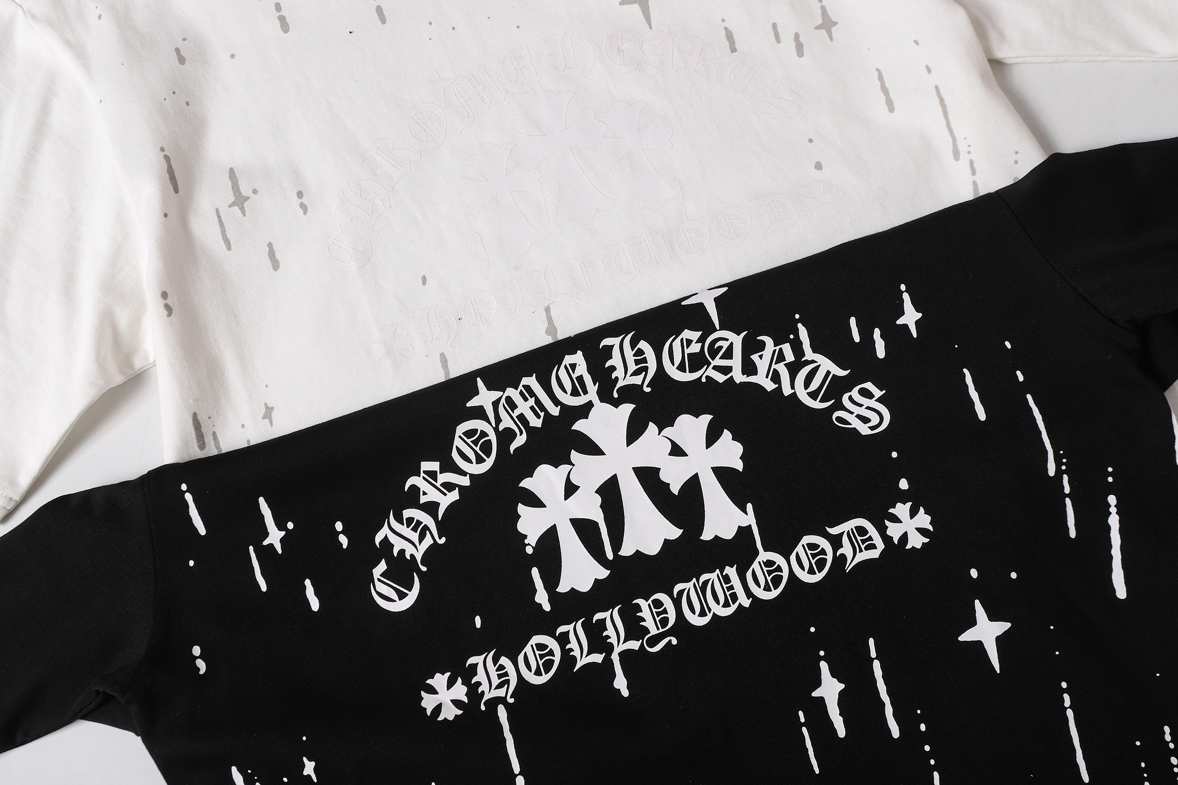 Chrome Hearts T-shirt YL#2269 Black/White