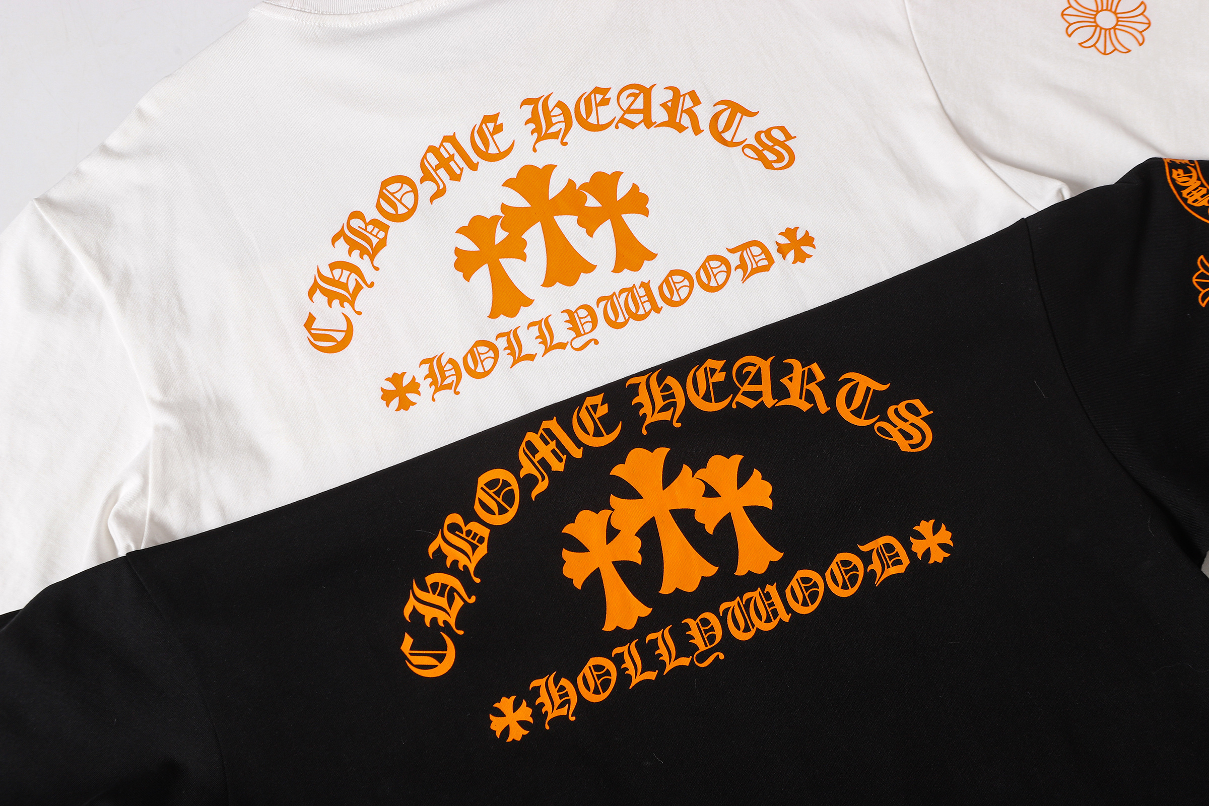 Chrome Hearts T-shirt YL#2277 Black/White