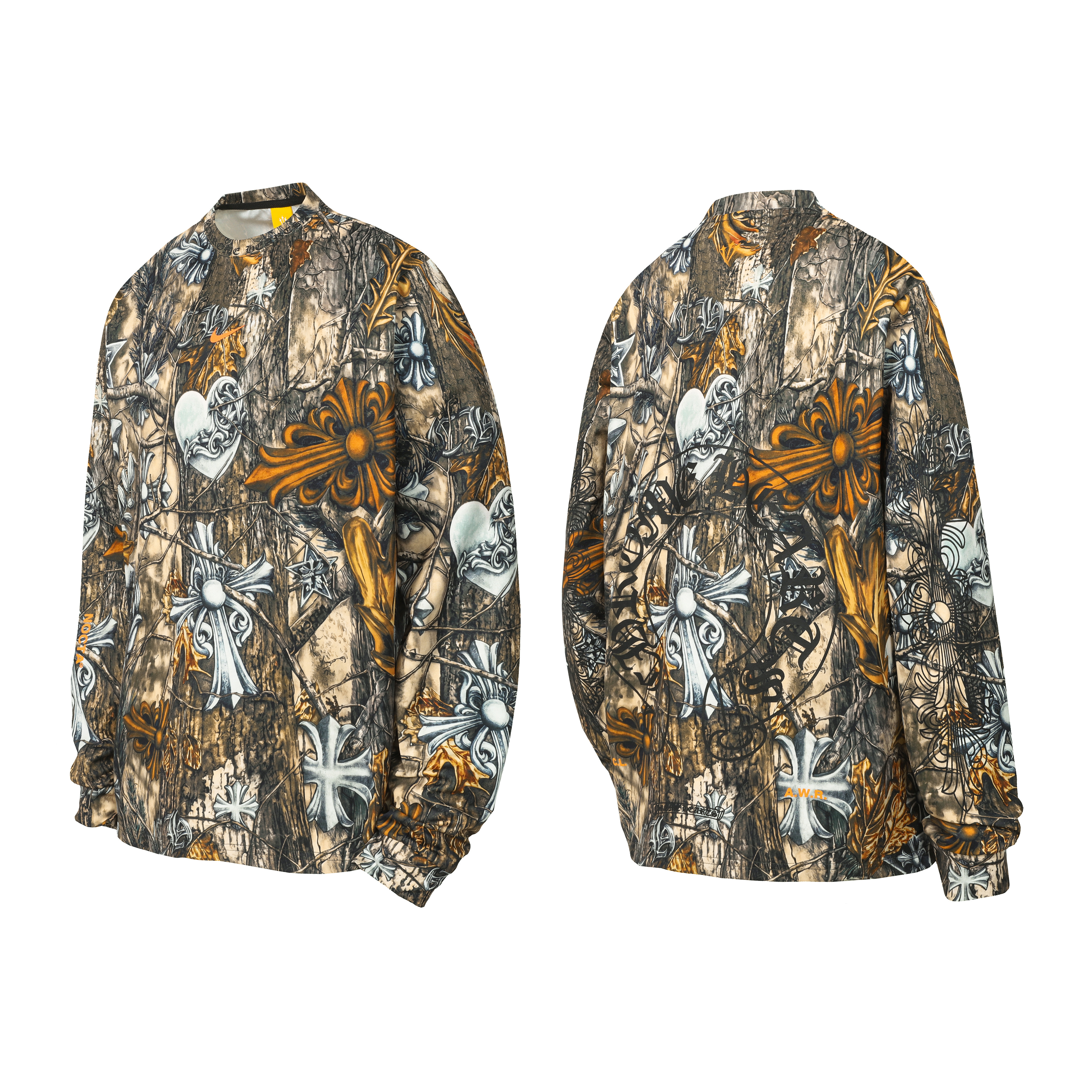 Chrome Hearts Nocta Real Tree Horseshoe Long Sleeve YL#2159