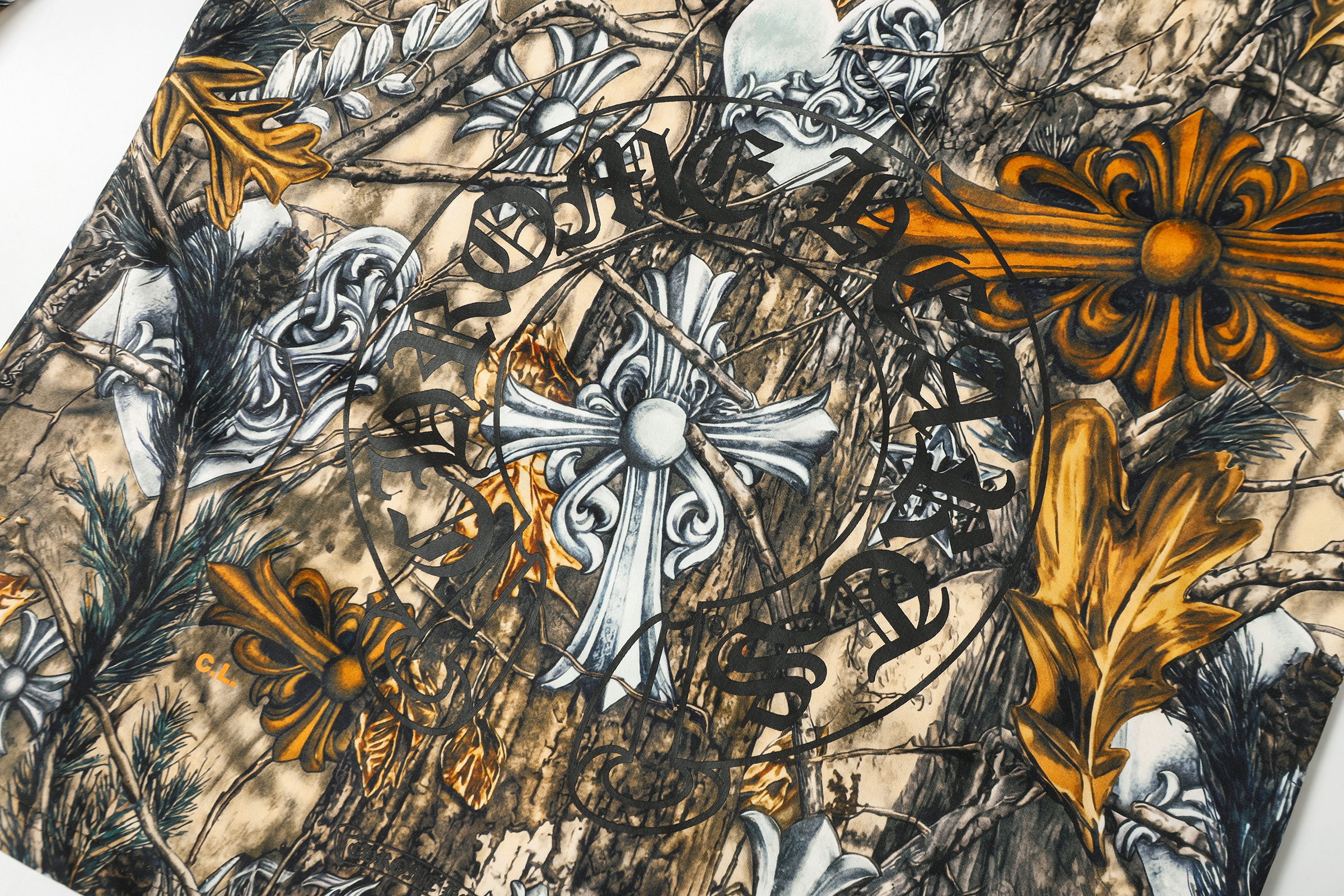 Chrome Hearts Nocta Real Tree Horseshoe Long Sleeve YL#2159