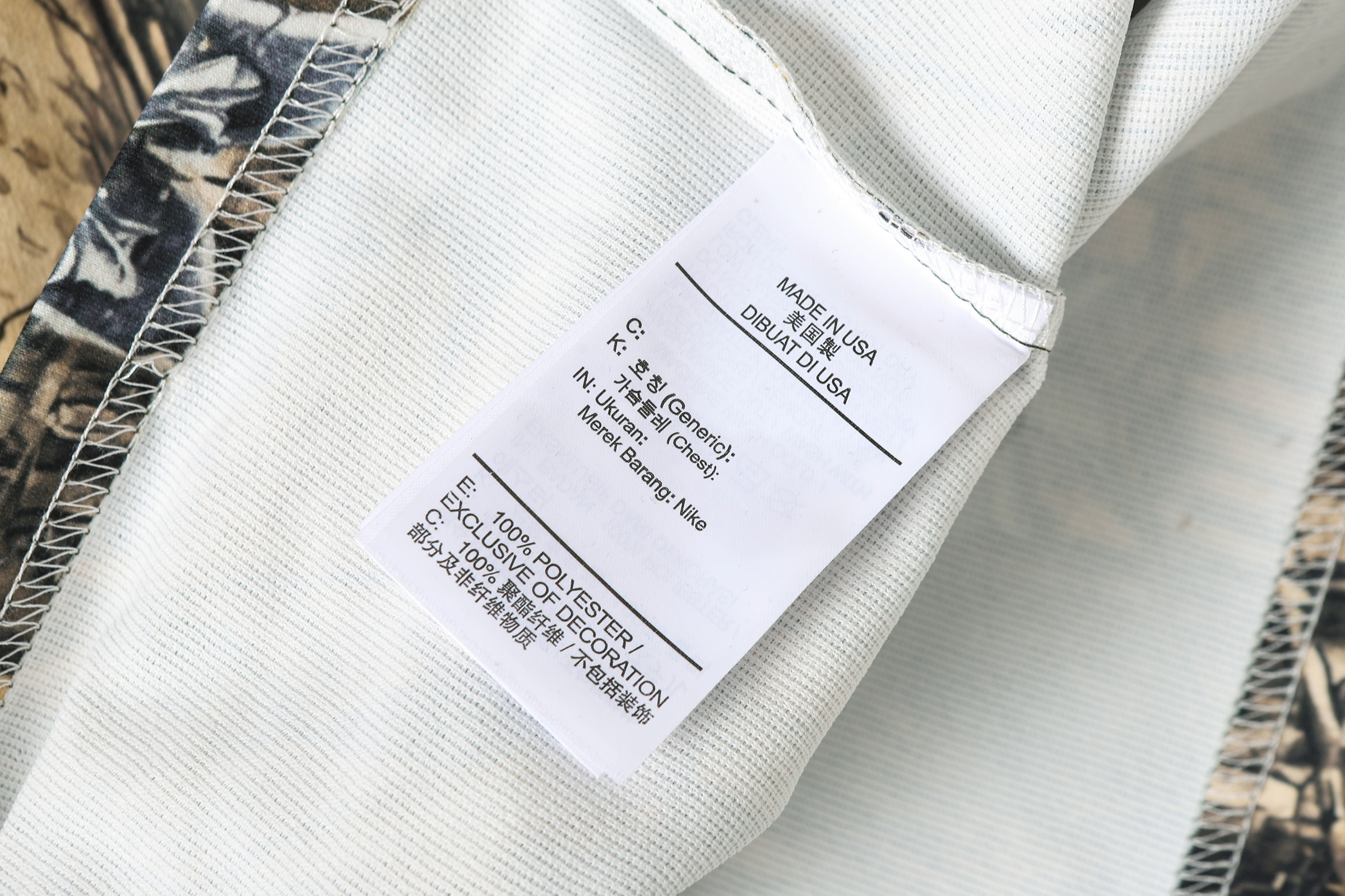 Chrome Hearts Nocta Real Tree Horseshoe Long Sleeve YL#2159