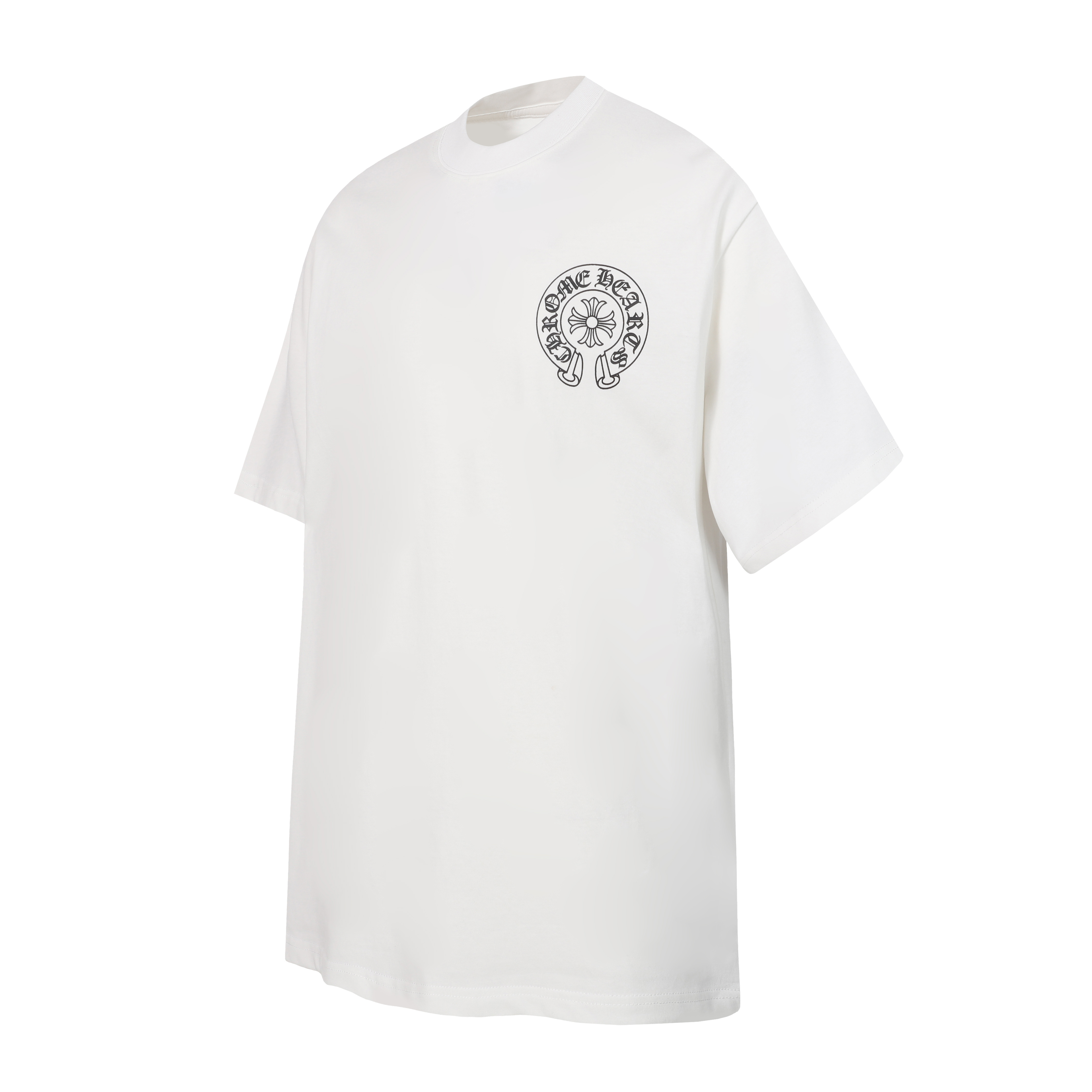 Chrome Hearts T-shirt YL#2240 Black/White