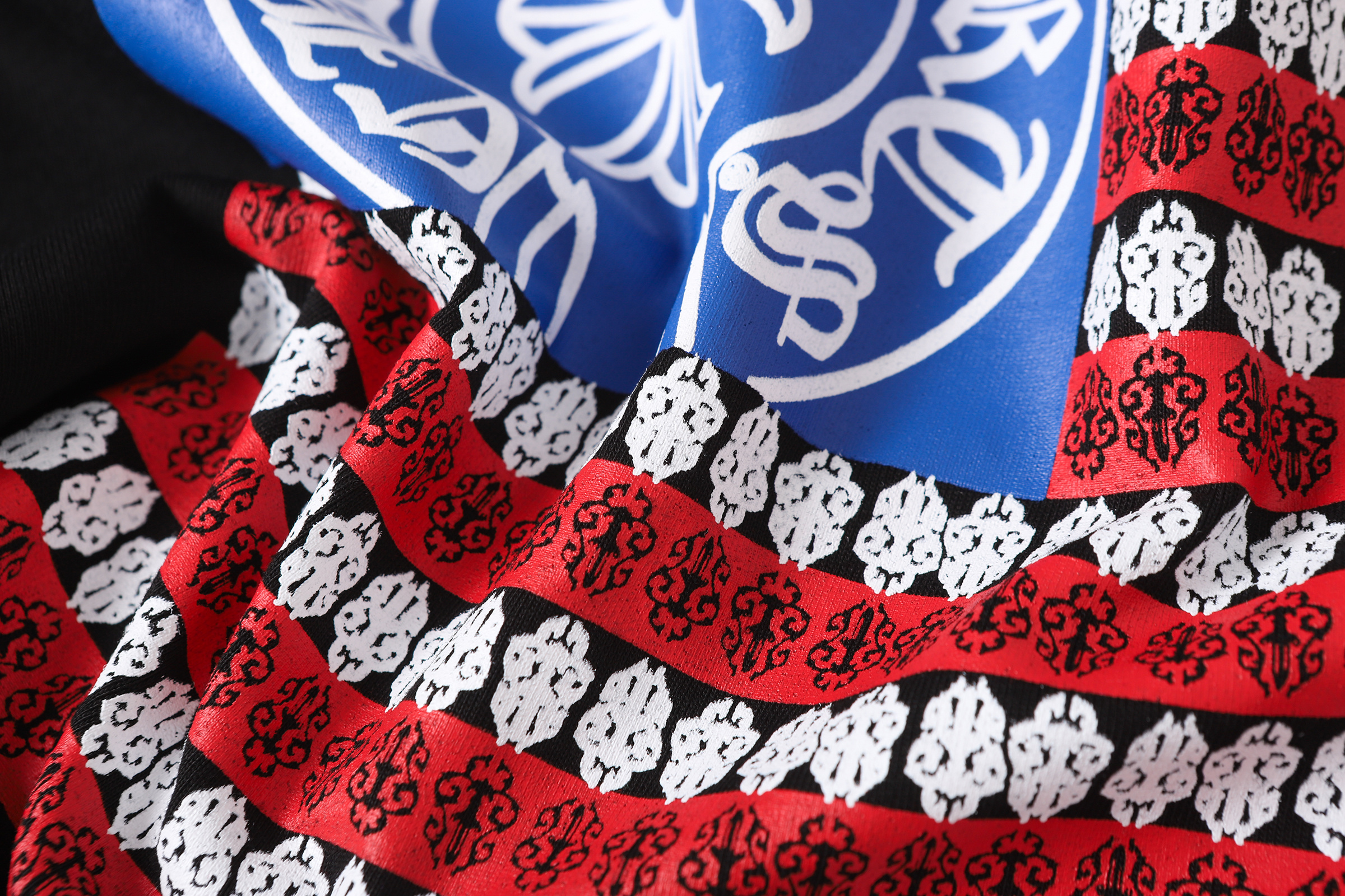 Chrome Hearts T-shirt YL#2240 Black/White