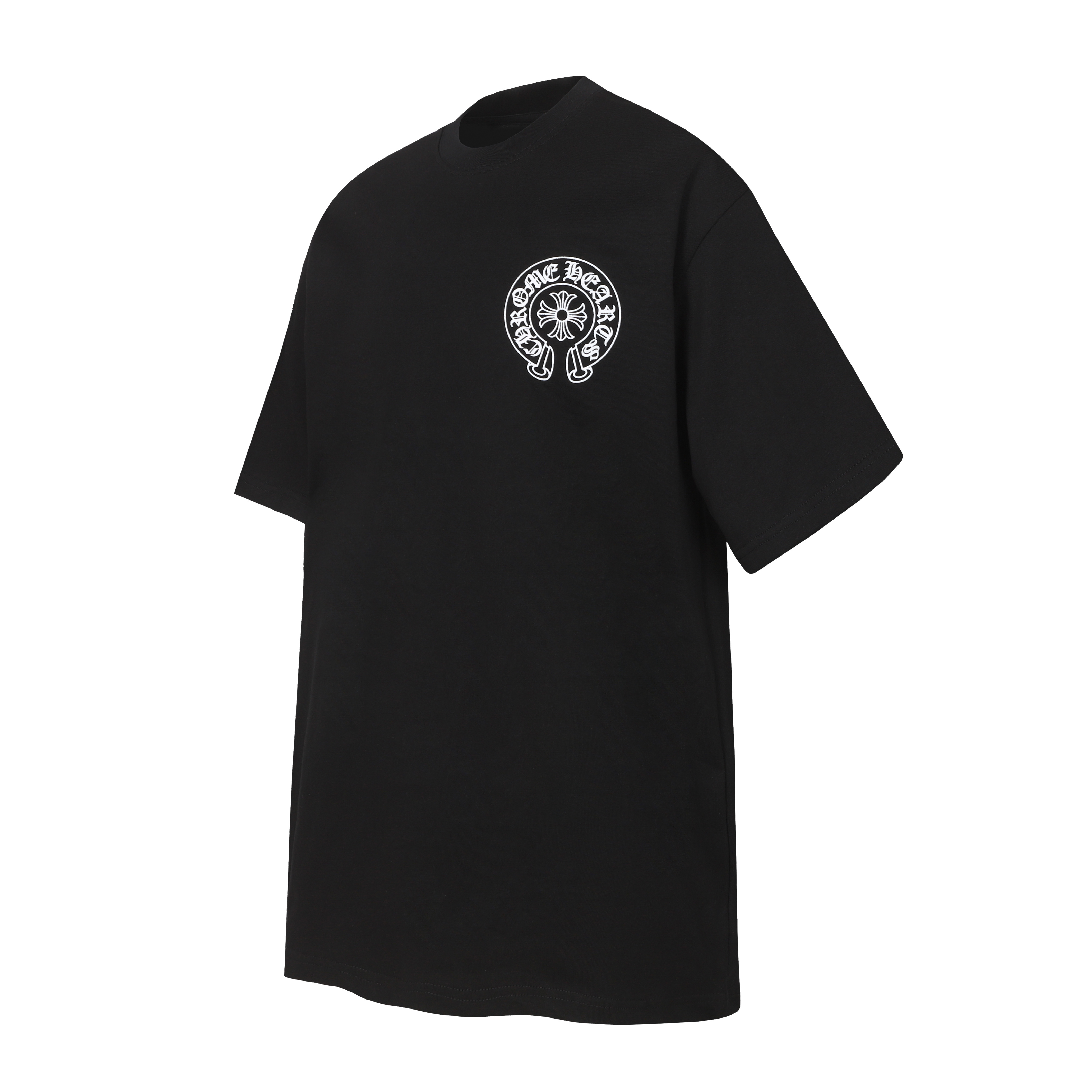 Chrome Hearts T-shirt YL#2240 Black/White