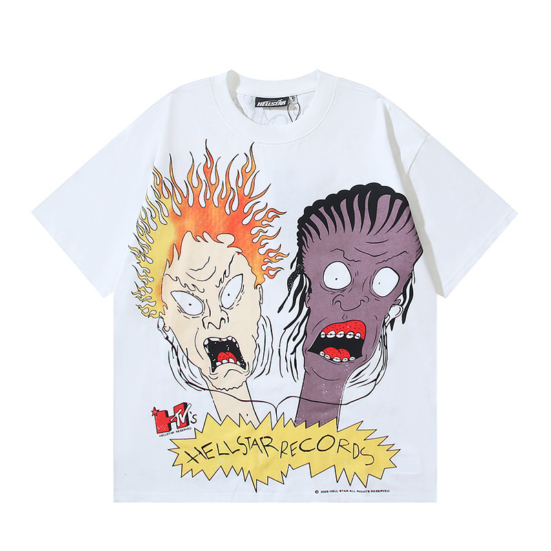 Hellstar T-shirt YL#5629 White