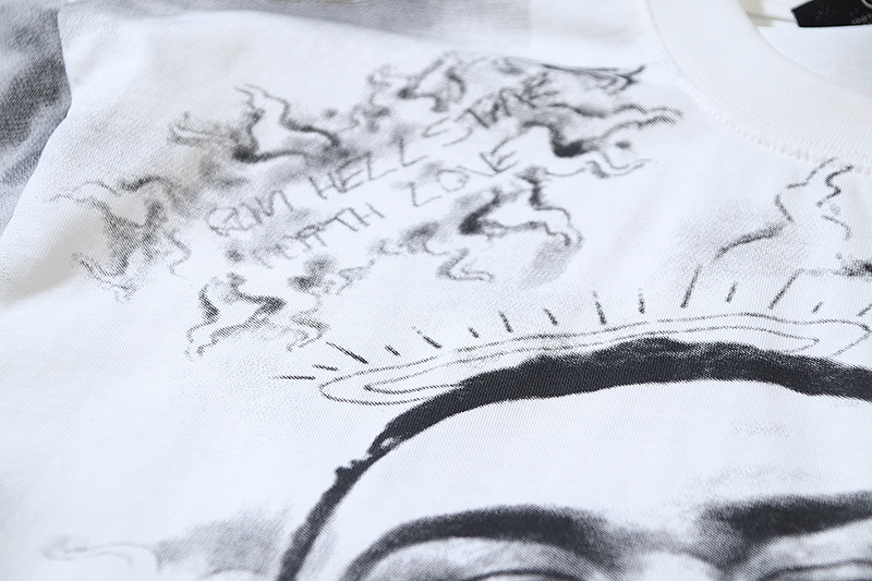 Hellstar T-shirt YL#5630 White