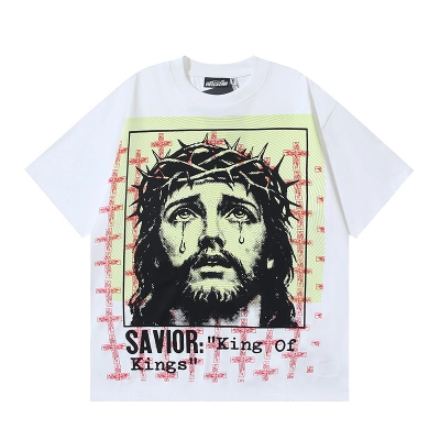 Hellstar T-shirt YL#5632 White 02