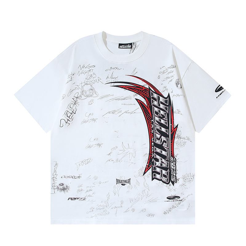 Hellstar T-shirt YL#5633 White