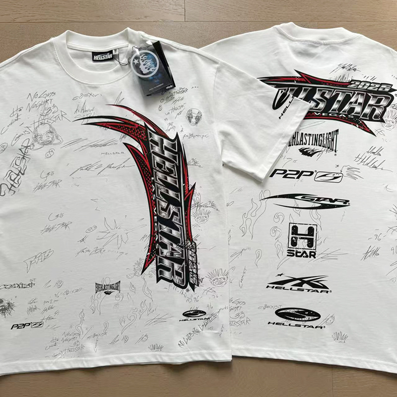 Hellstar T-shirt YL#5633 White