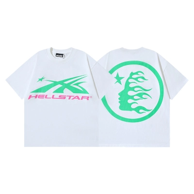 Hellstar T-shirt YL#5635 White 01