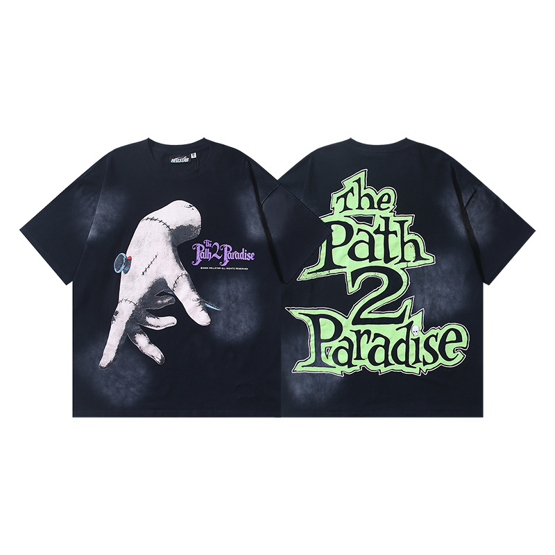 Hellstar T-shirt YL#6785 Black