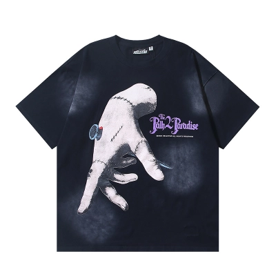 Hellstar T-shirt YL#6785 Black 02