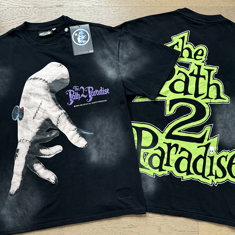 Hellstar T-shirt YL#6785 Black